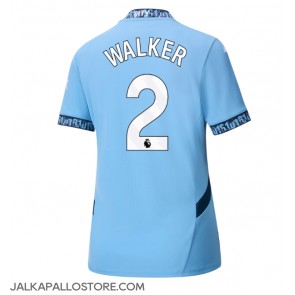 Manchester City Kyle Walker #2 Kotipaita Naisten 2024-25 Lyhythihainen